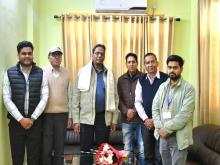 Dr. A.N. Tripathy, CGM(HR and A & CC), Visited Vishnugad-Pipalkoti Hydro Electric Project