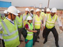 Visit of Chief Vigilance Officer at Amelia Coal Mine Project, Singrauli