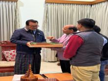THDCIL Officials Call on Hon’ble Deputy Chief Minister of Arunachal Pradesh