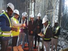Concreting of Uniti-1 Slab in the Transformer Hall of VPHEP