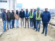 खुर्जा परियोजना के सहायक बॉयलर का लाइट-अप कार्य संपन्न