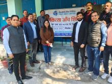 वीपीएचईपी औषधालय में ईएनटी स्वास्थ्य शिविर का आयोजन