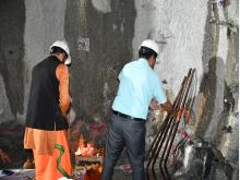 खुर्जा परियोजना में 11 वें अंतर्राष्ट्रीय योग दिवस का किया गया आयोजन