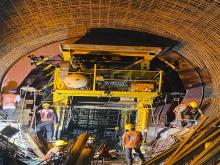 THDCIL Commences Overt Concrete Lining of Draft Tube through Gantry Crane at Unit-01 of 444 MW VPHEP