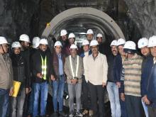 Commencement of SS Liner Erection Work at SFT of VPHEP Project