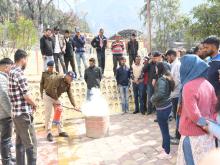  वीपीएचईपी, पीपलकोटी में सुरक्षा जागरूकता हेतु विशेष प्रशिक्षण कार्यक्रम आयोजित