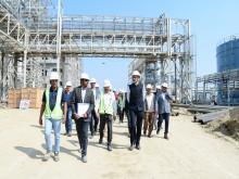 Shri Pankaj Agarwal, Secretary (Power), MoP, Shri Praveen Gupta, Member (Thermal), CEA and Shri Piyush Singh, Joint Secretary (Thermal)on official visit 