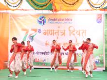 77th Republic Day Celebrated at THDCIL’s VPHEP Unit