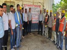 खुर्जा परियोजना में BOCW पंजीकरण शिविर