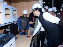 Shri Pankaj Agarwal, Secretary (Power), MoP, Shri Praveen Gupta, Member (Thermal), CEA and Shri Piyush Singh, Joint Secretary (Thermal)on official visit 