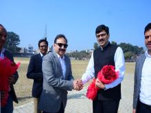 Shri Pankaj Agarwal, Secretary (Power), MoP, Shri Praveen Gupta, Member (Thermal), CEA and Shri Piyush Singh, Joint Secretary (Thermal)on official visit 