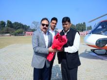 Shri Pankaj Agarwal, Secretary (Power), MoP, Shri Praveen Gupta, Member (Thermal), CEA and Shri Piyush Singh, Joint Secretary (Thermal)on official visit 