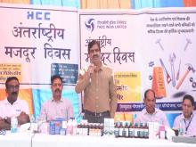टीएचडीसी के वीपीएचईपी परियोजना में मनाई गयी अंतर्राष्ट्रीय मजदूर दिवस, श्रमिकों हेतु किया गया चिकित्सीय जाँच शिविर का आयोजन