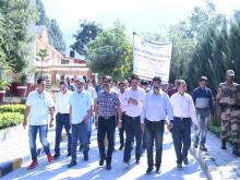 टीएचडीसी इडिंया लिमिटेड के द्वारा सतर्कता जागरूकता रैली का आयोजन
