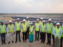 Visit of Chief Vigilance Officer Amelia Coal Mine Project, Singrauli