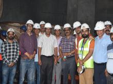 Draft Tube Installation in Unit-I