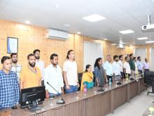 वीपीएचईपी में हिंदी कार्यशाला का आयोजन