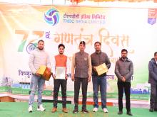 77th Republic Day Celebrated at THDCIL’s VPHEP Unit