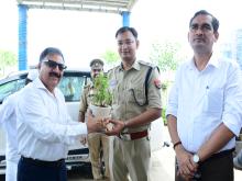 जिलाधिकारी, वरिष्ठ पुलिस अधीक्षक, बुलंदशहर का टीएचडीसी-खुर्जा उच्च तापीय विद्युत परियोजना