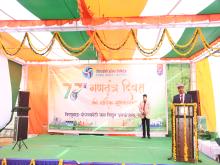 लिमिटेड की विष्णुगाड़–पीपलकोटी जल विद्युत परियोजना में 77वां गणतंत्र दिवस