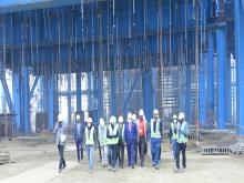 Khurja STPP: Construction attained a juncture with commencement of Ceiling Girder of Unit