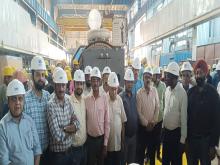 Turbine Barring Gear for Unit#2 achieved at Khurja Super Thermal Power Project
