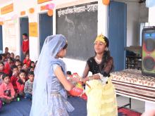 मंजरी लेडीज़ क्लब द्वारा बाल दिवस का किया गया आयोजन