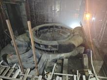 Unit -3 - Spiral Casing in progress